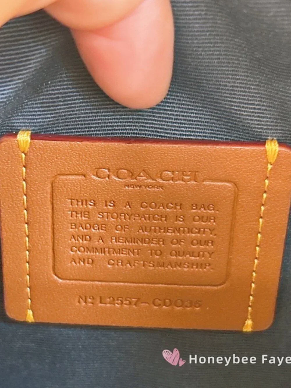 Mini Rowan Crossbody Bag In Signature Denim CDQ36 - Picture 6 of 11